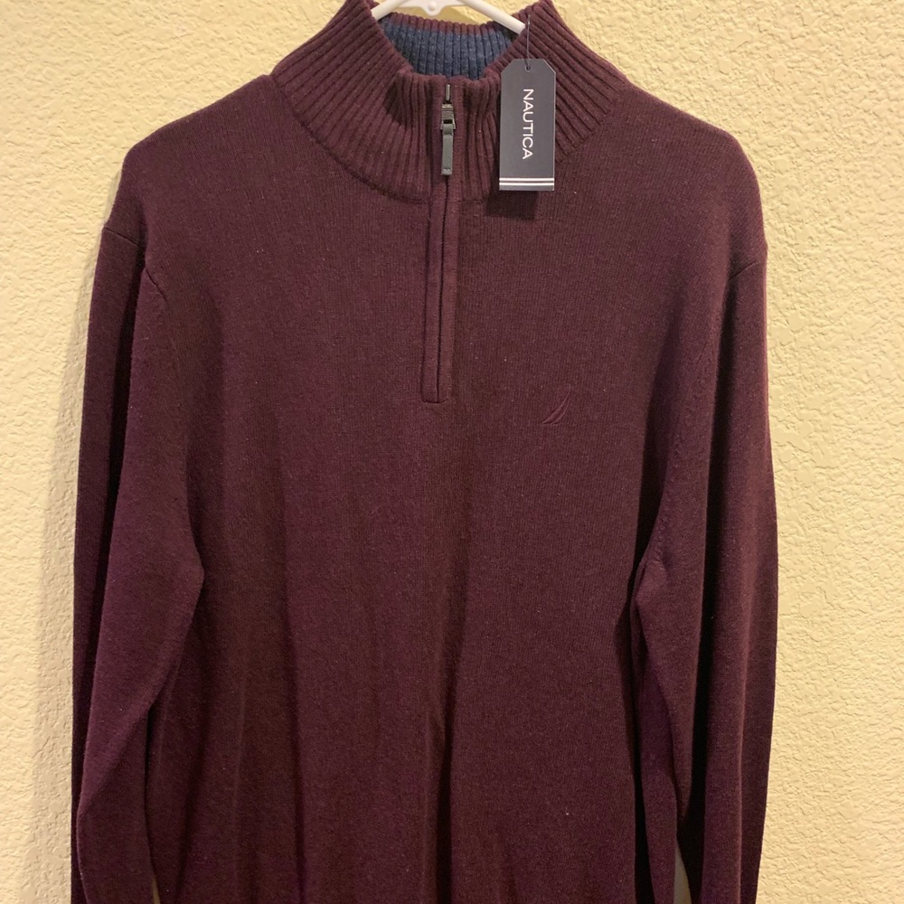 Nautica 3/4 Zip-up sweater